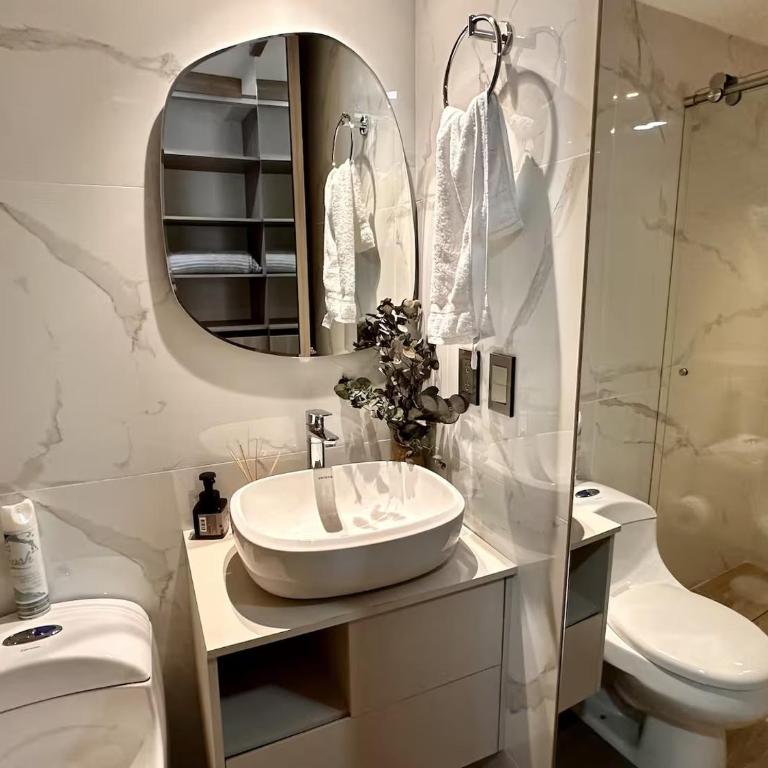 Lujo y confort frente clínicas con AC y Balcón - Apartamento de 2 dormitorios - 22