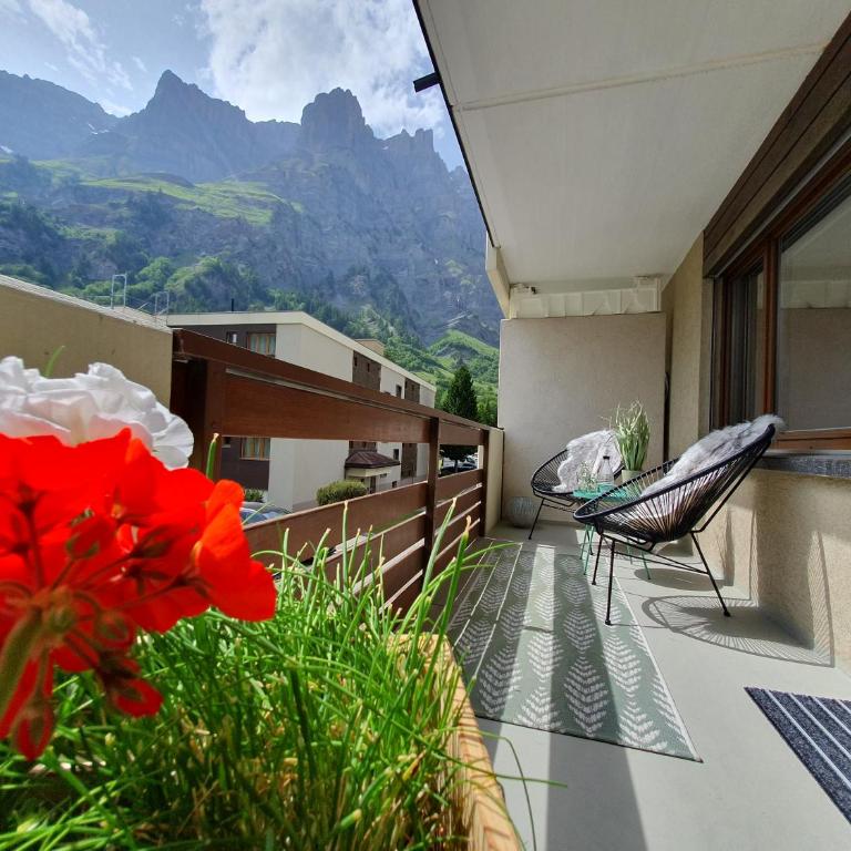 Valère Mountain Resort Leukerbad - Estudio con vistas a las montañas - 7