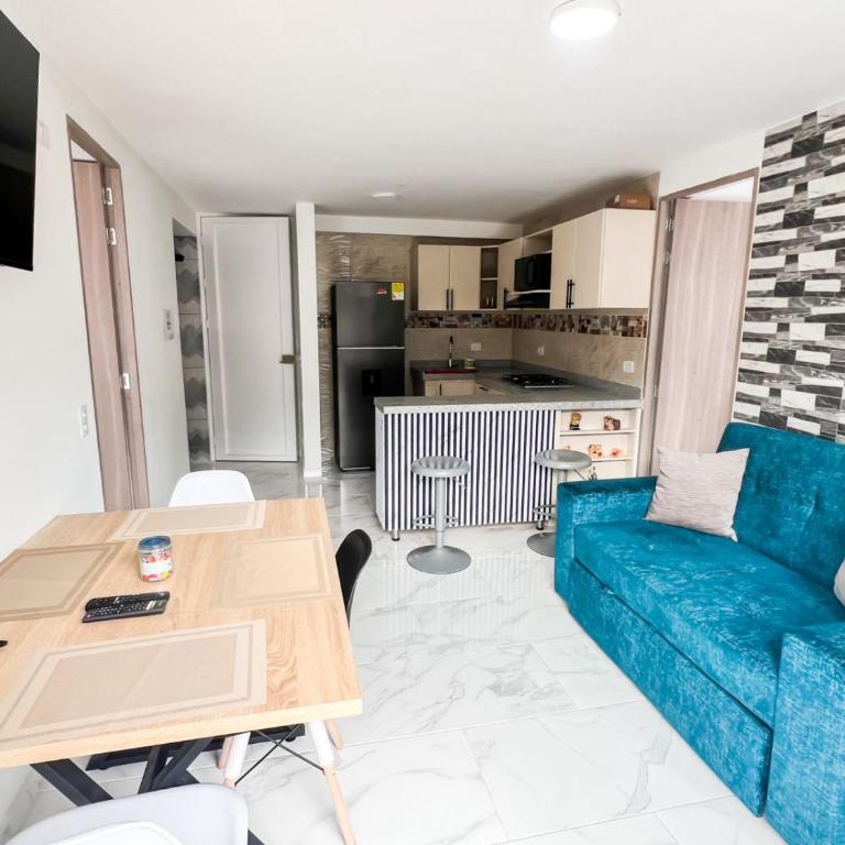Moderno Apto Cerca a la Foscal con 2 Hab Aire Acondicionado y Balcón - Two-Bedroom Apartment - 1