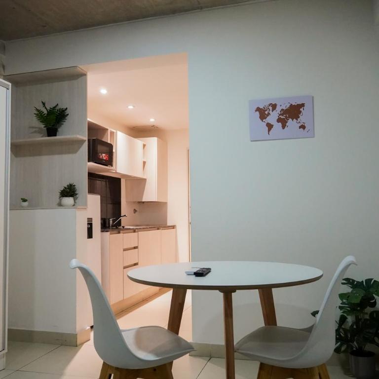 Bnb loft XlV - Pasos Bv oroño y Av pellegrini - One-Bedroom Apartment - 16