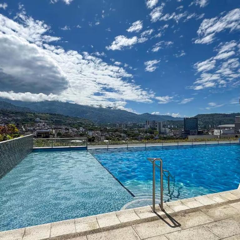 Moderno Apto 2 Hab con Balcon, Piscina, Gym y BBQ - Apartamento de 2 dormitorios - 17