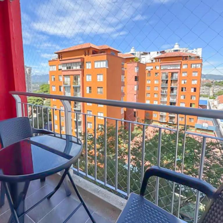 Moderno Apto 2 Hab con Balcon, Piscina, Gym y BBQ - Apartamento de 2 dormitorios - 23