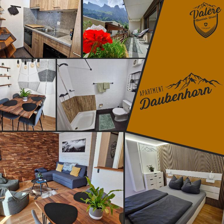 Valère Mountain Resort Leukerbad - Estudio con vistas a las montañas - 1