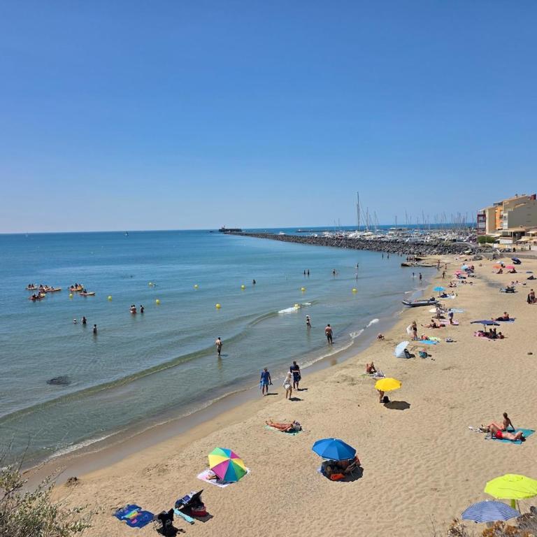 Île des Pêcheurs Studio Piscine, tennis et plage - Apartamento de 1 dormitorio - 6