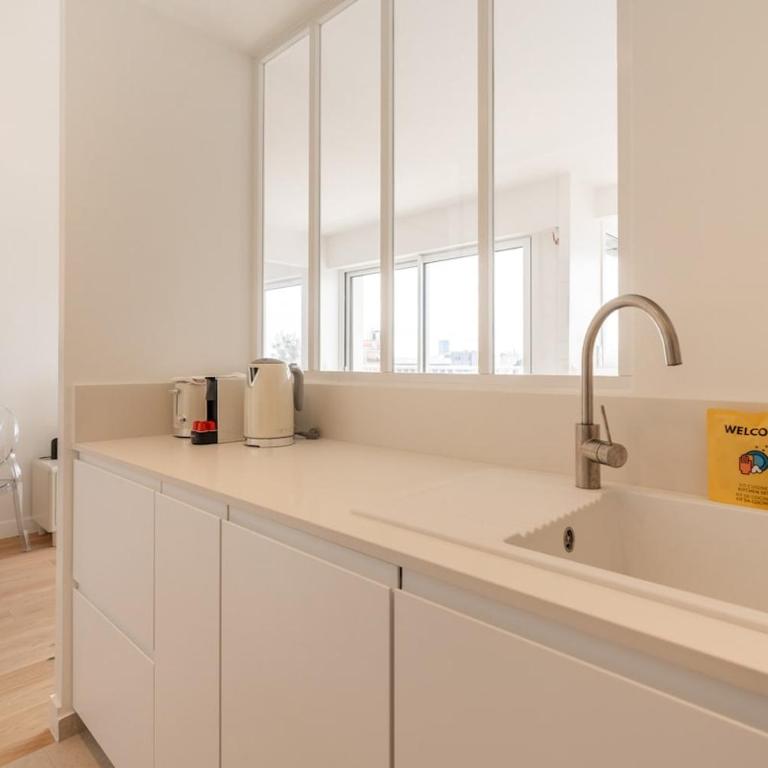 Appartement d'architecte - terrasse vue sur Paris - Appartement - 13