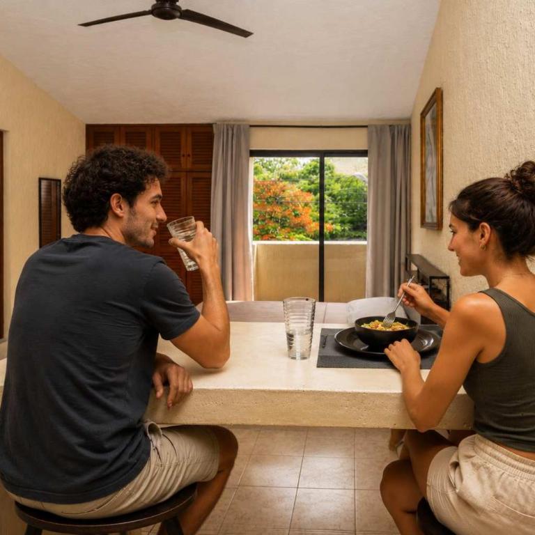 Compact Studio with Balcony Park View Casa Jurel - Apartment - 12