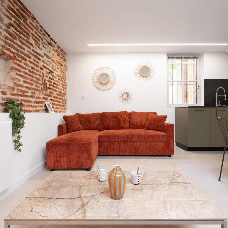 Duplex de charme Capitole Toulouse - Emplacement excellent - Apartment mit 1 Schlafzimmer - 1