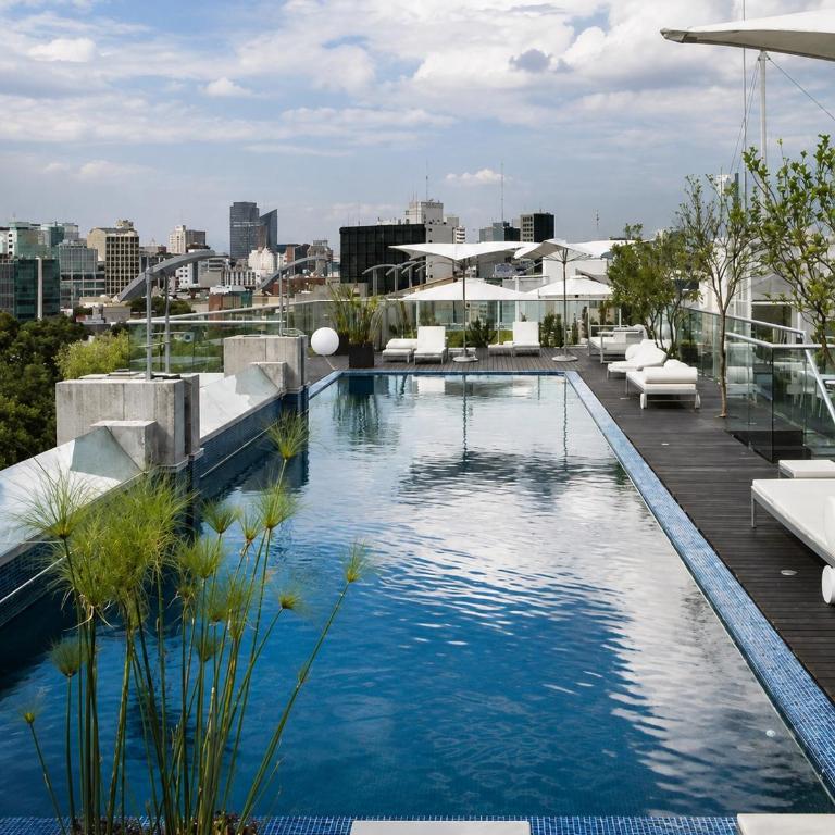 Condesa 2 Bd 2 Story apt with Private patio,Pool, Gym, security 24 7 and park view - Apartamento - 2 niveles - 2