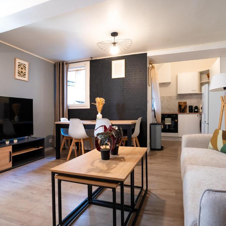 Le Félicie Charming Duplex in Heart of Rouen - Appartement 1 Chambre - 3