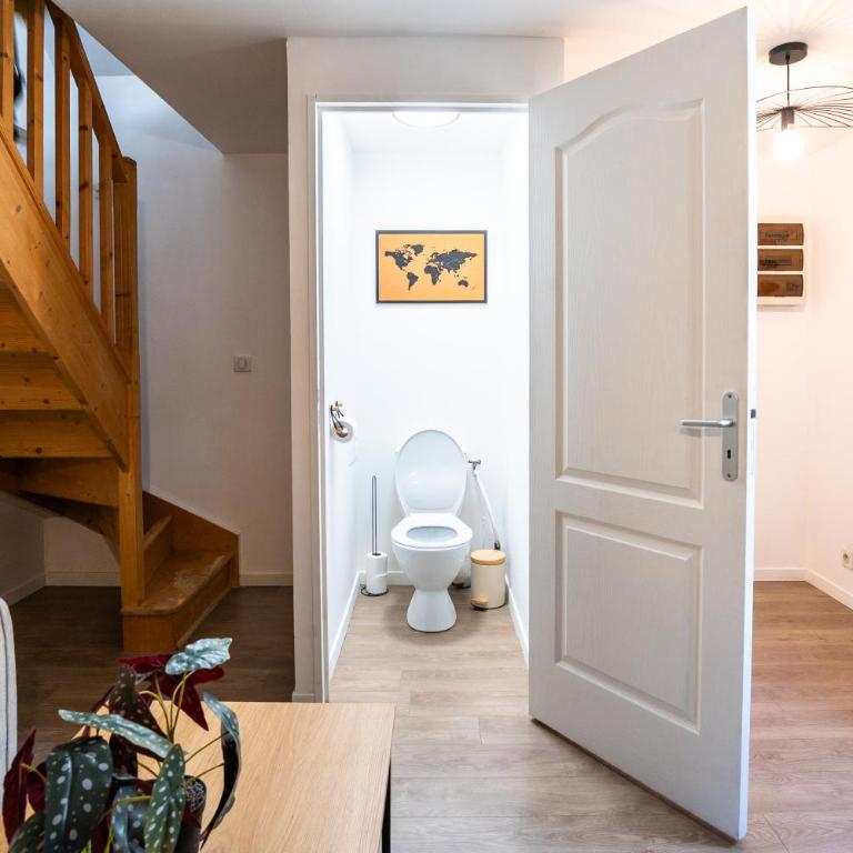 Le Félicie Charming Duplex in Heart of Rouen - Appartement 1 Chambre - 10
