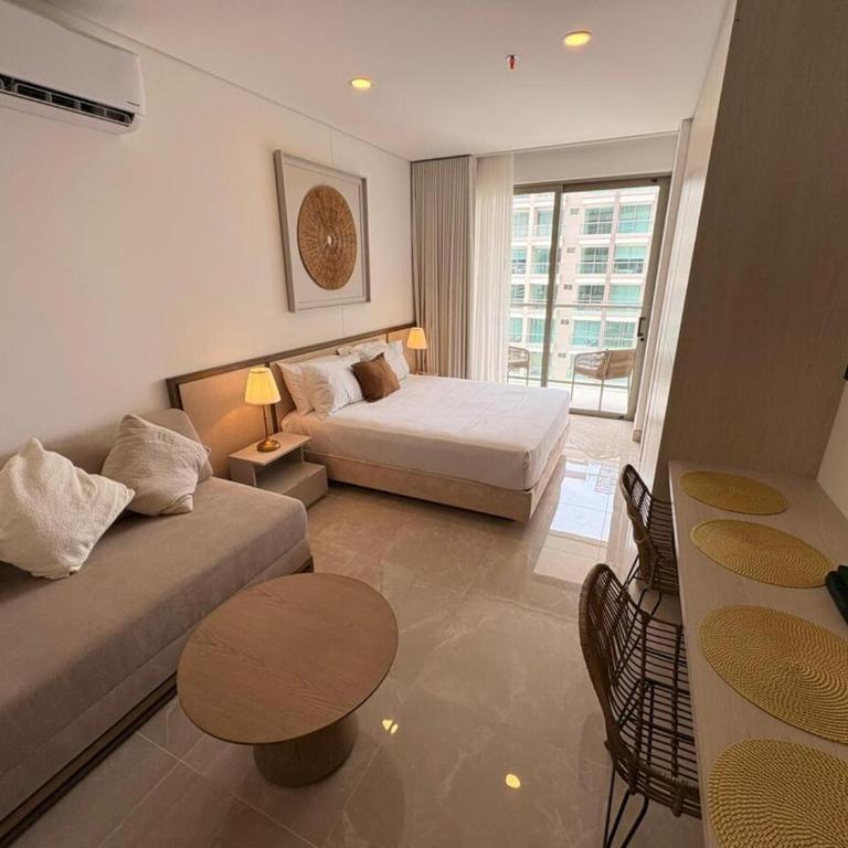 Apartamento Con Balcón y Vista a La Piscina - Apartamento de 2 dormitorios - 5