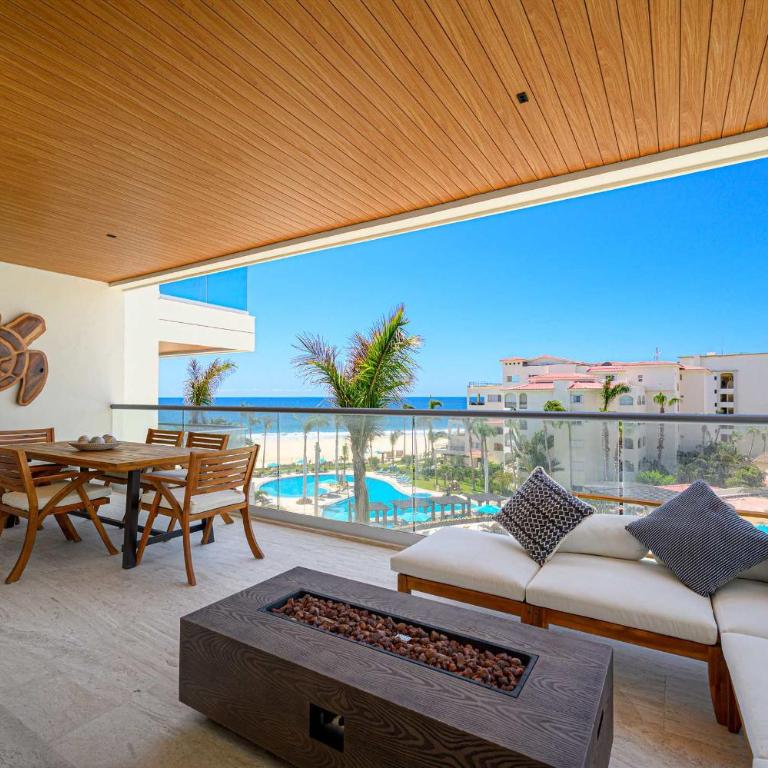 Beachfront 3BR Condo at Tortuga Bay by The Agency Baja Travel - Apartamento - 5