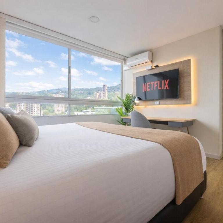 15th Floor City Views El Poblado King Bed & AC - Apartamento de 1 dormitorio - 26