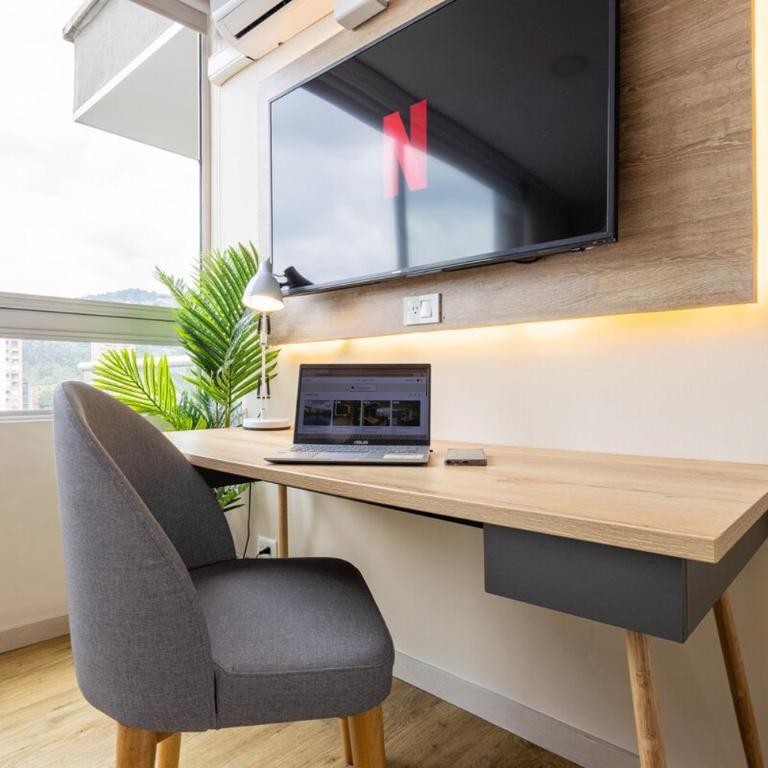 15th Floor City Views El Poblado King Bed & AC - Apartamento de 1 dormitorio - 34