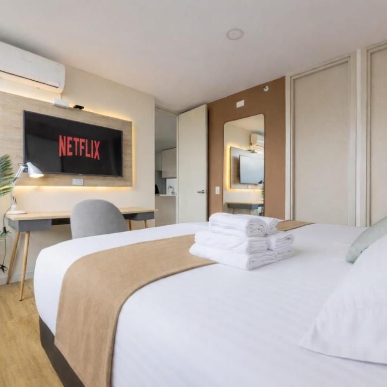 15th Floor City Views El Poblado King Bed & AC - Apartamento de 1 dormitorio - 23