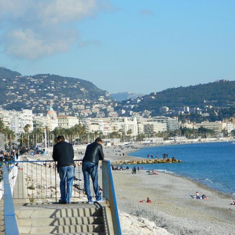 Joelle & Marc Nice 2 bedrooms apartment, near beach, AC, parking lot - Appartement 1 Chambre - 5