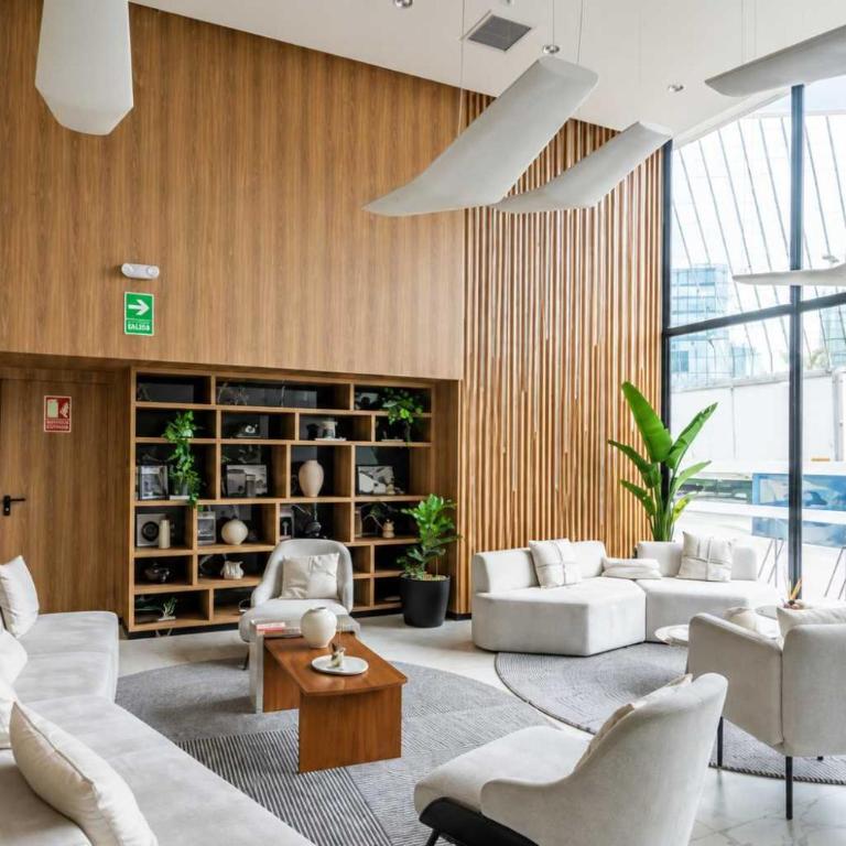 San Isidro Executive: 2 Escritorios + AC + Balcón - Apartamento - 35
