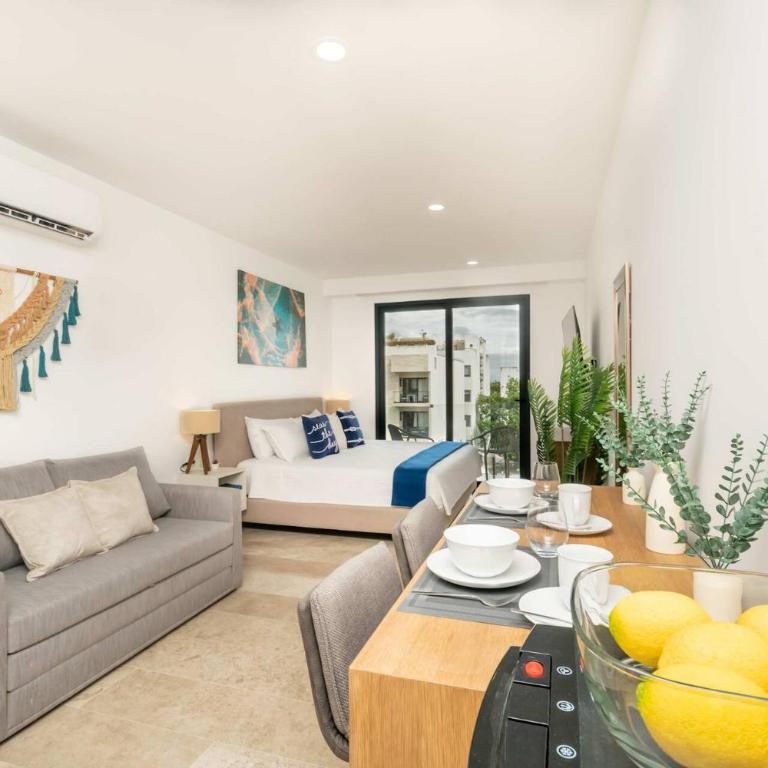 Rooftop Pool Studio Steps To Coco Beach - Apartment mit Balkon - 3