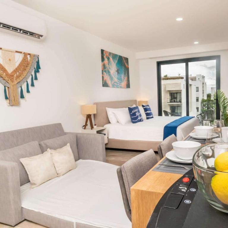 Rooftop Pool Studio Steps To Coco Beach - Apartment mit Balkon - 9
