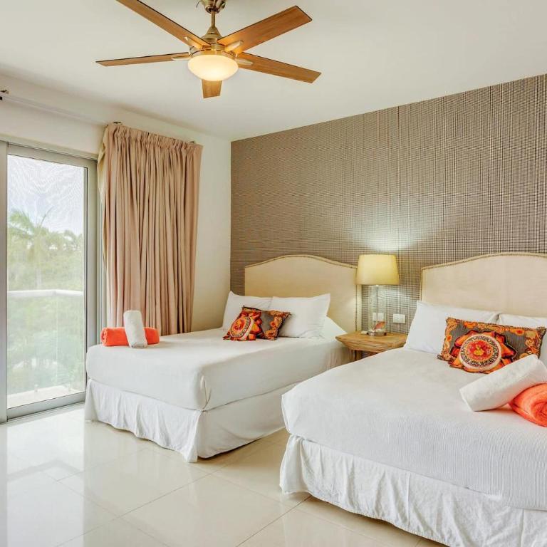 Tropical Resort Living W Pool, Hot Tub & Gym - Apartamento de 2 dormitorios con balcón - 6