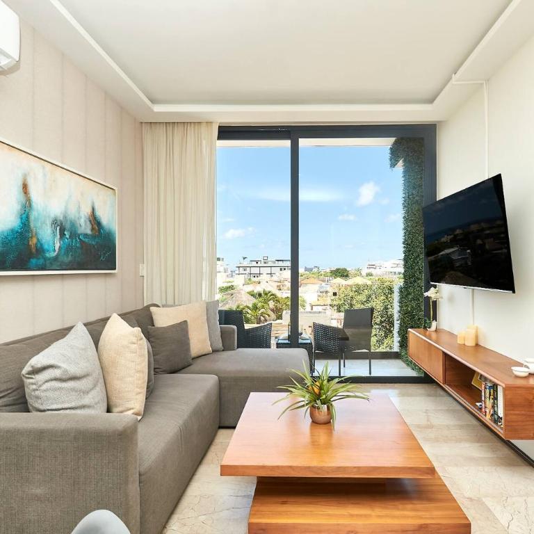 2 Bdrm Ocean View Private Pool Heart Of Town - Apartment mit 2 Schlafzimmern und Balkon - 12