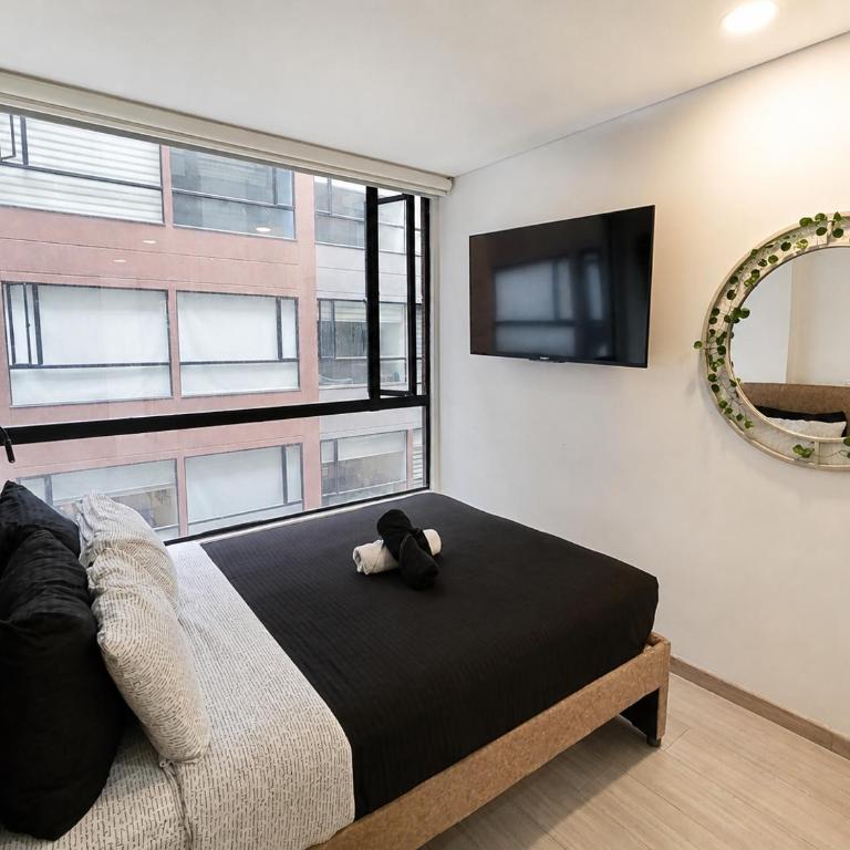 Apartaestudio en Bogota con Piscina - One-Bedroom Apartment - 12