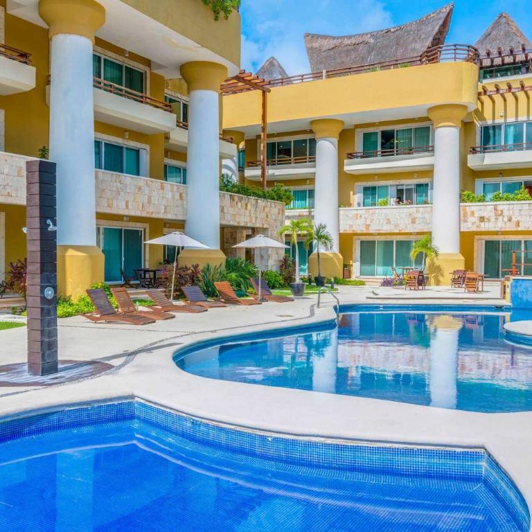 Penthouse W Private Terrace & Rooftop Pool - Apartment mit 2 Schlafzimmern und Balkon - 12