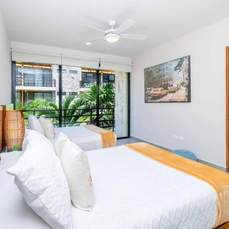 Quiet Condo W Rooftop Pool, Backyard & Parking - Appartement 2 Chambres avec Balcon - 16
