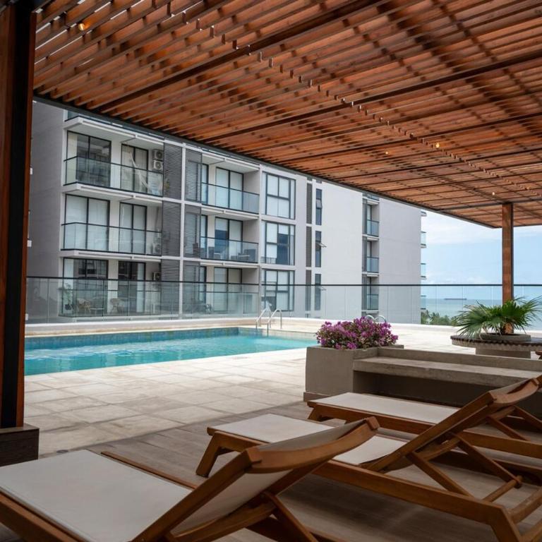 Pozos Colorados, vista al mar, playa y picsina - One-Bedroom Apartment - 47