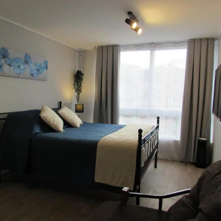 Departamento junto a Movistar Arena, Metro y Parque o'higgins - One-Bedroom Apartment - 1