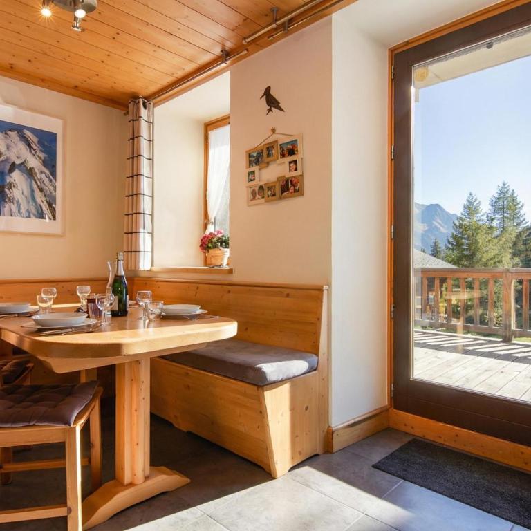 Apt Arsene2 Mont Blanc view for 5 next to ski - Happy Rentals - Apartment mit Balkon - 4