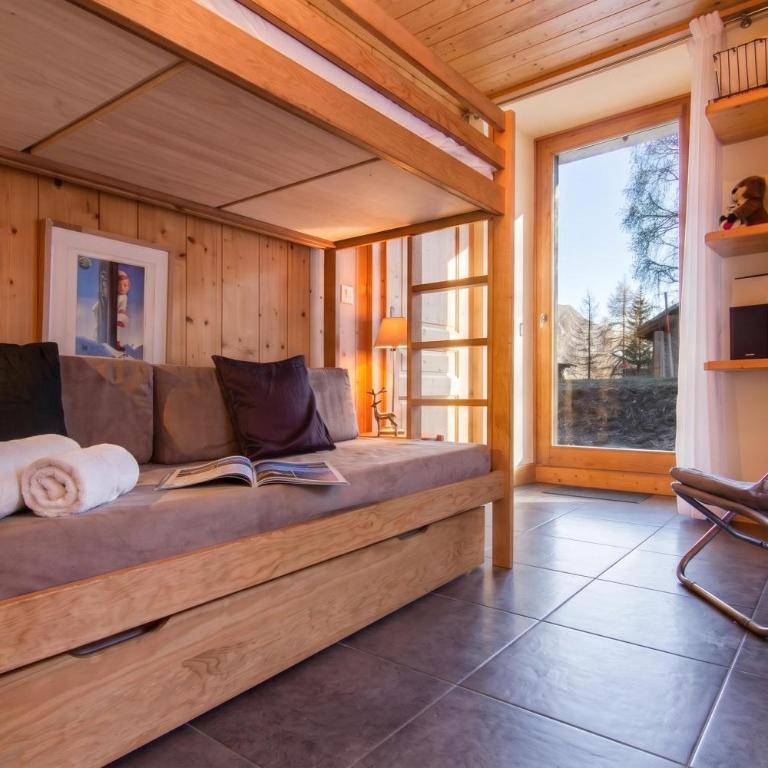 Apt Arsene2 Mont Blanc view for 5 next to ski - Happy Rentals - Apartment mit Balkon - 8