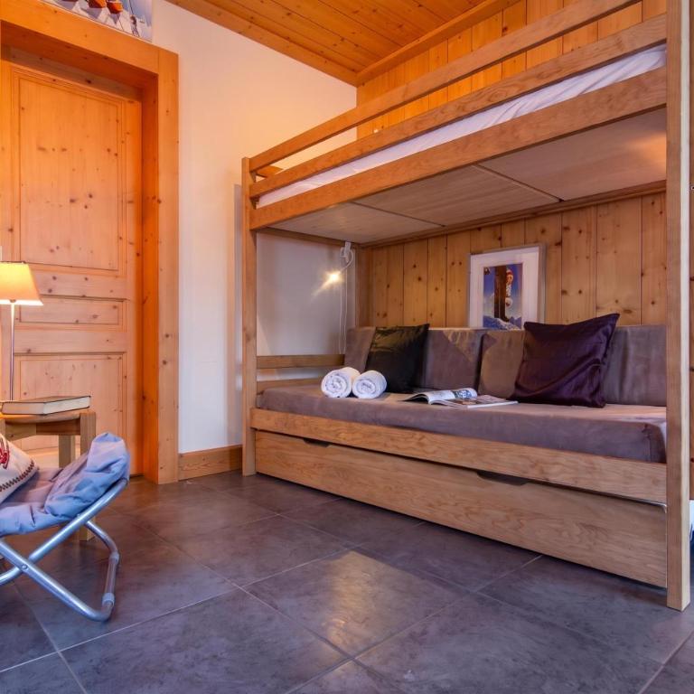 Apt Arsene2 Mont Blanc view for 5 next to ski - Happy Rentals - Apartment mit Balkon - 13