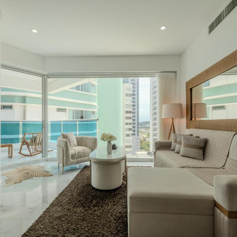Sand Whisper Infinito Inn Bocagrande Cartagena - Apartamento Deluxe de 2 dormitorios - 54