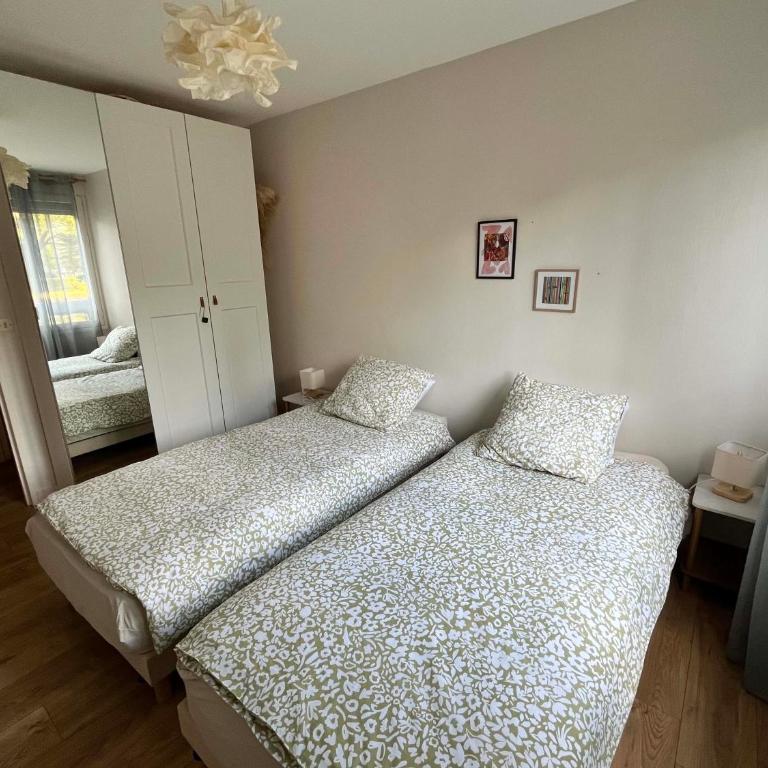 Cosy Nest - Nantes city center - Terrace Loire view and private parking - Apartment mit Aussicht und Balkon - 4