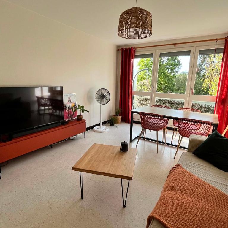 Cosy Nest - Nantes city center - Terrace Loire view and private parking - Apartment mit Aussicht und Balkon - 16