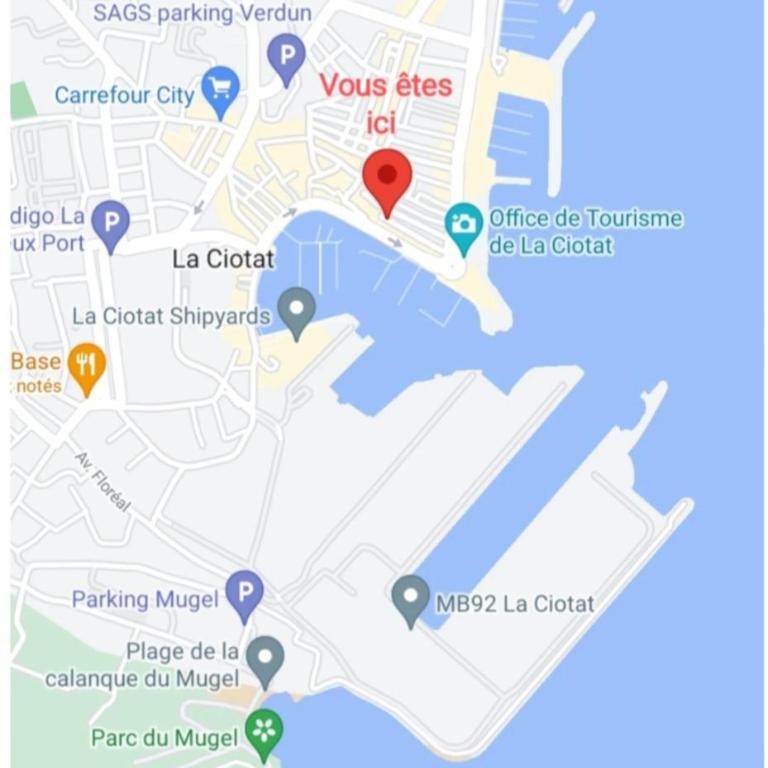 La Ciotat appartement T2 climatisé - Appartement 1 Chambre - 9