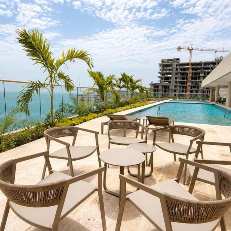 Bello Horizonte Luxury Suite, 2 minutes from the Beach, Rooftop - Apartamento de 1 dormitorio - 8