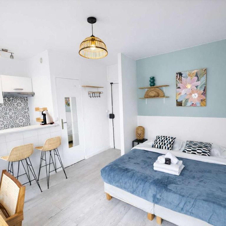 Jolie studio 25m2 bien equipe 2P - Paris 20 - Studio - 1