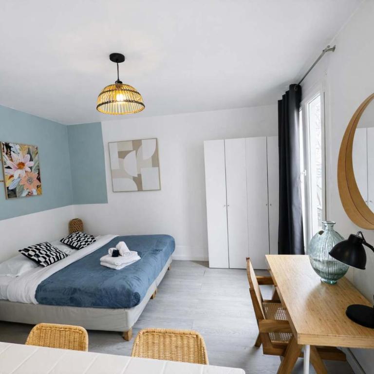 Jolie studio 25m2 bien equipe 2P - Paris 20 - Studio - 5