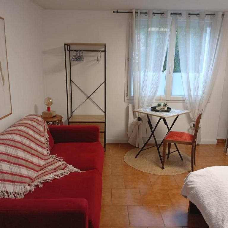 Le nid d'argile - Chambre Double avec Salle de Bains Privative - 5
