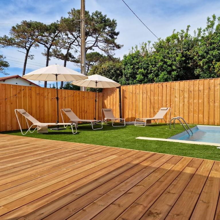 Villa BiscaForever piscine et plage - Villa avec Piscine Privée - 60