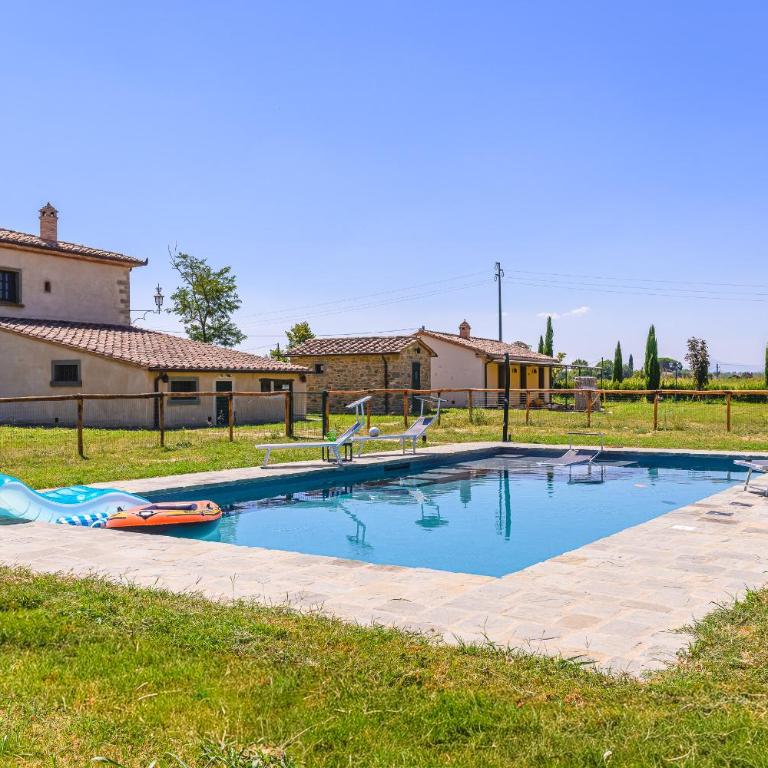 Agriturismo Podere Ponticelli - Villa con vista su Cortona - Villa - 80