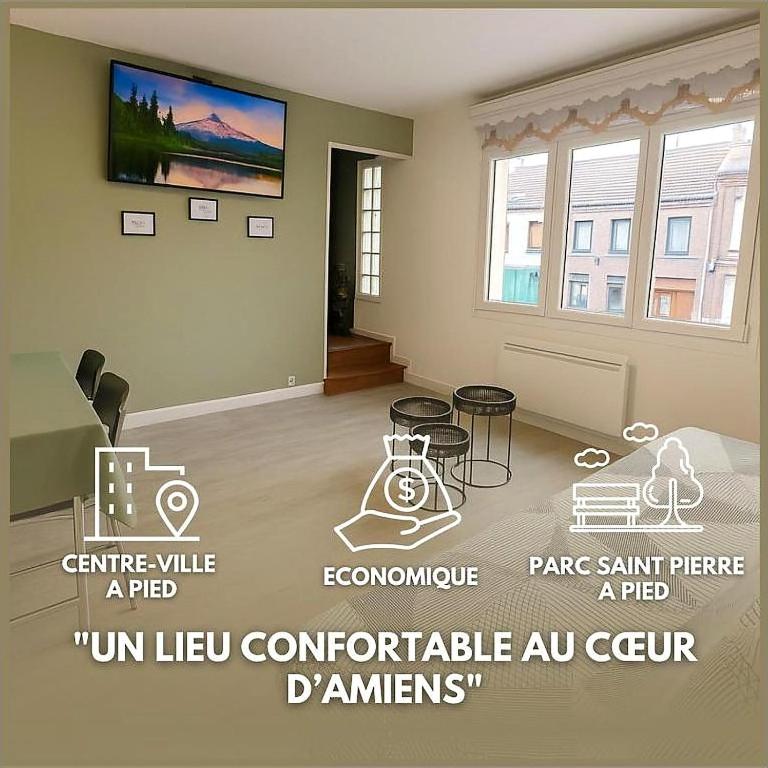 Appartement relaxant - Apartment mit 1 Schlafzimmer - 12
