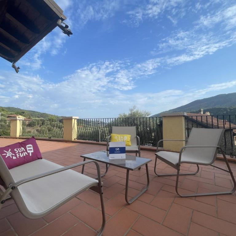 Terrazza - Borgo Agosti by Holiday World - Appartamento con 2 Camere da Letto, Terrazza e Vista Mare - 17