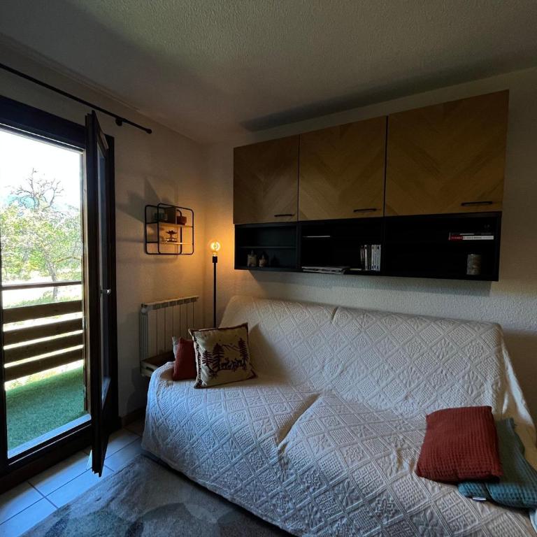 Studio chaleureux près télécabine avec parking et balcon - Estudio - 12