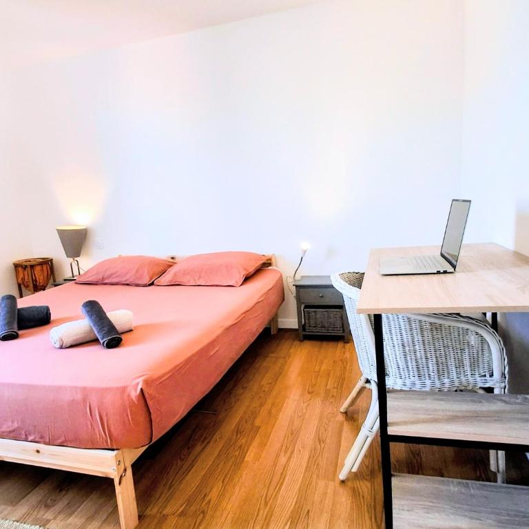 Centre ville, terrasse vue sur les toits, wifi & clim - Appartement 2 Chambres - 57