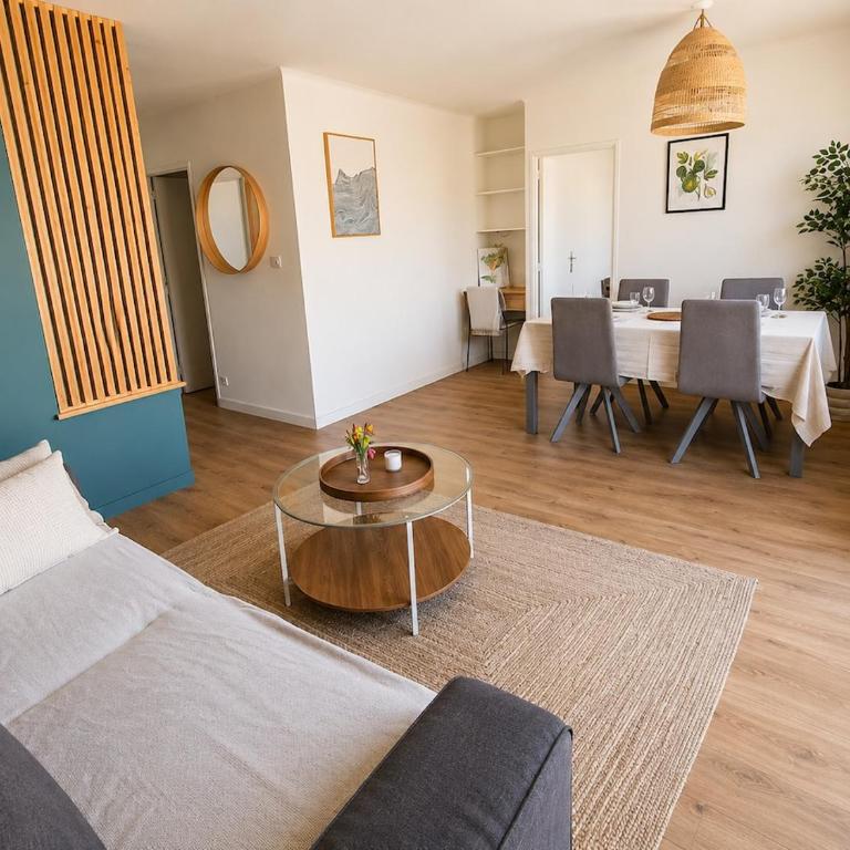 Les Peupliers - 3Ch doubles 80m2 lumineux - Three-Bedroom Apartment - 1
