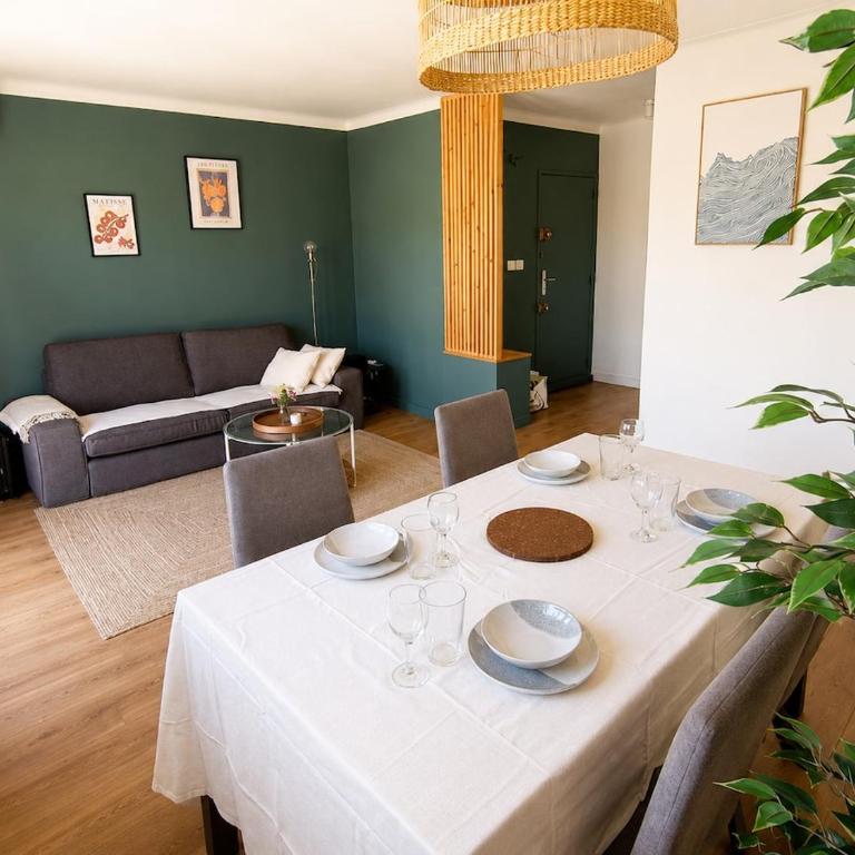 Les Peupliers - 3Ch doubles 80m2 lumineux - Three-Bedroom Apartment - 4