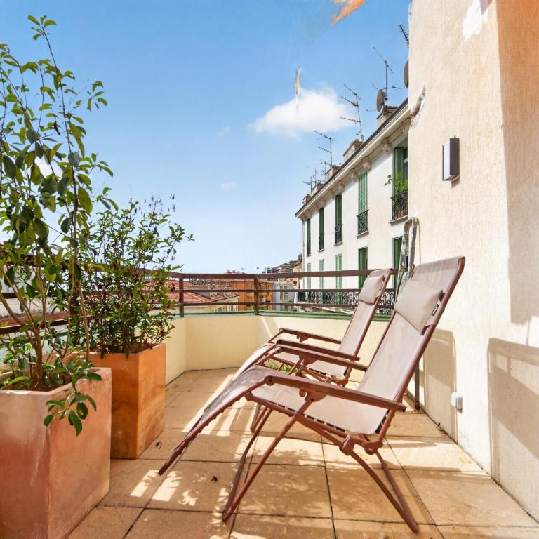 Magnifique 3P terrasse vue mer, front Monaco - HJ - Appartement 2 Chambres - 29